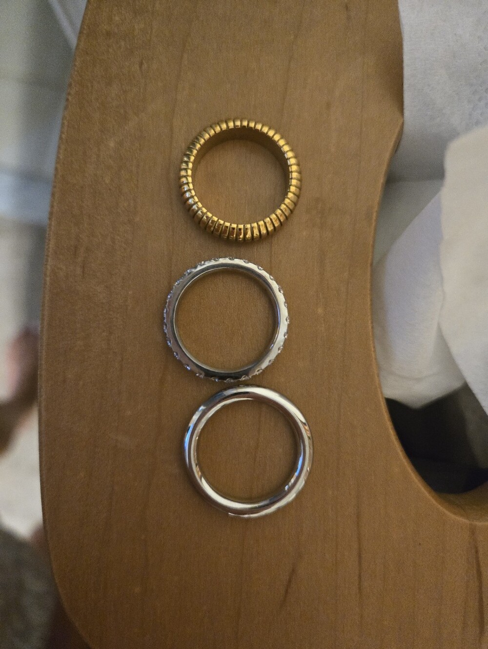 Pretty Simple The Element Stack Ring Trio - Waterproof
